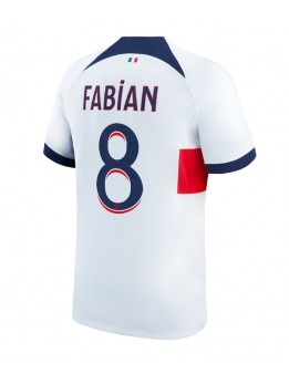 Billige Paris Saint-Germain Fabian Ruiz #8 Bortedrakt 2023-24 Kortermet